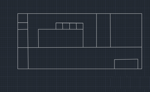 cad怎么畫(huà)廠房的線條平面圖?