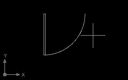 CAD怎么繪制雙扇門(mén)的平面圖