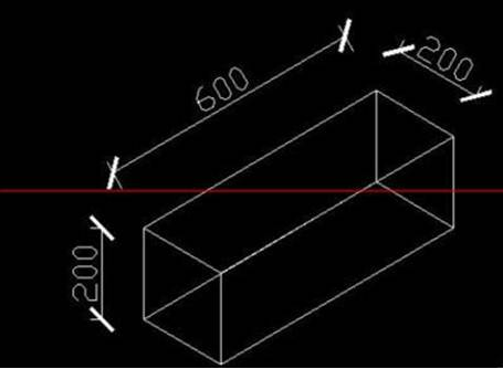 CAD長(zhǎng)方體的繪制技巧