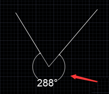 CAD如何標注鈍角度數(shù)？